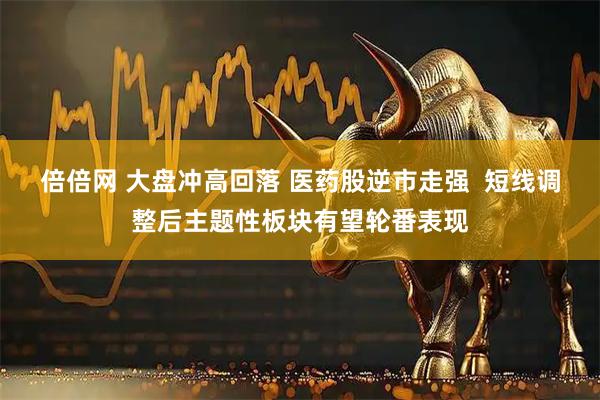 倍倍网 大盘冲高回落 医药股逆市走强  短线调整后主题性板块有望轮番表现