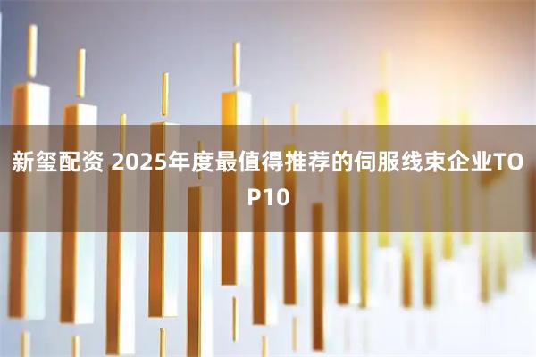 新玺配资 2025年度最值得推荐的伺服线束企业TOP10